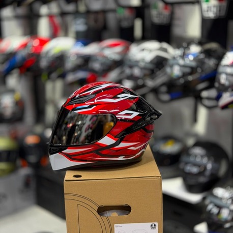 Agv K1 S Lion Black Red White Configuration Kapalı Kask