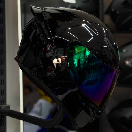 Agv K1 S Mono Black Kapalı Kask (MOR VİZÖR)