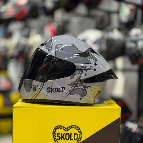 Skold Full Gri Kask