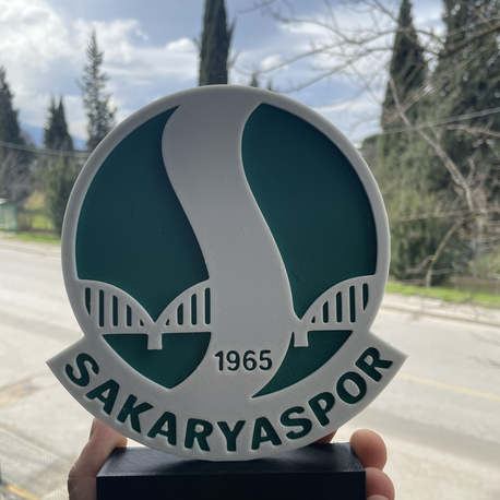 Sakaryaspor Logolu Masa Dekoru