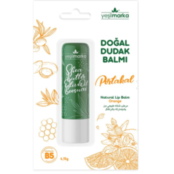 YEŞİLMARKA Doğal Dudak Balmı Portakal Aromalı 4,15 Gr