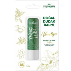 YEŞİLMARKA Doğal Dudak Balmı Vanilya Aromalı 4,15 Gr
