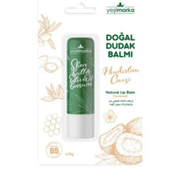 YEŞİLMARKA Doğal Dudak Balmı H. Cevizli 4,15 Gr