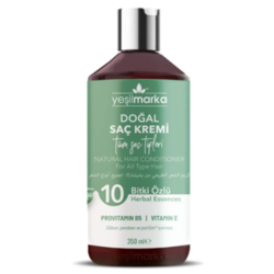 YEŞİLMARKA Doğal Saç Kremi-Tüm Saç Tipleri İçin 350 ML