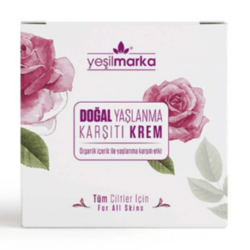 YEŞİLMARKA Doğal Yaşlanma Karşıtı Krem 50 GR