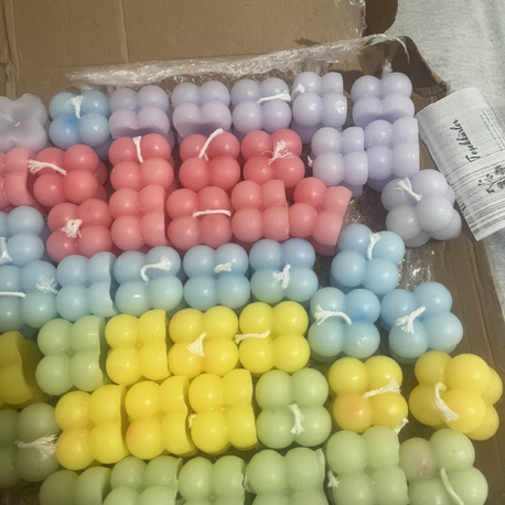 Küçük bubble mum 