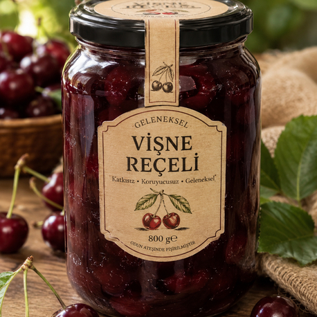 800 gr vişne reçeli