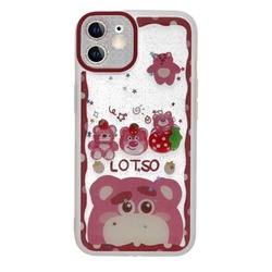 Newface iPhone 12 Kılıf Sweet Desenli Silikon Kapak