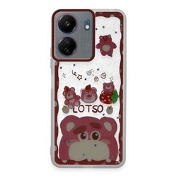 Newface Xiaomi Redmi 13C Kılıf Sweet Desenli Silikon Kapak