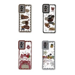 Newface Xiaomi Poco M5s Kılıf Sweet Desenli Silikon Kapak