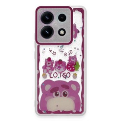 Newface Xiaomi Poco X6 Kılıf Sweet Desenli Silikon Kapak