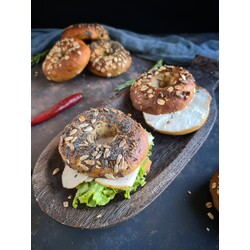 Ekşi Mayalı Bagel (4 adet) 