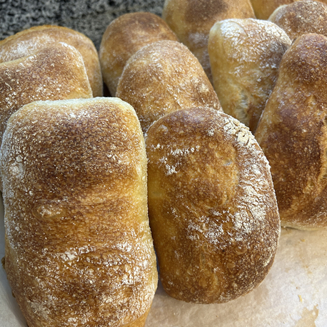 %100 Ekşi Mayalı Ciabatta Sandiviç ekmeği