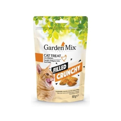 Garden Mix Tavuklu İçi Dolgulu Kedi Ödül Maması 60gr