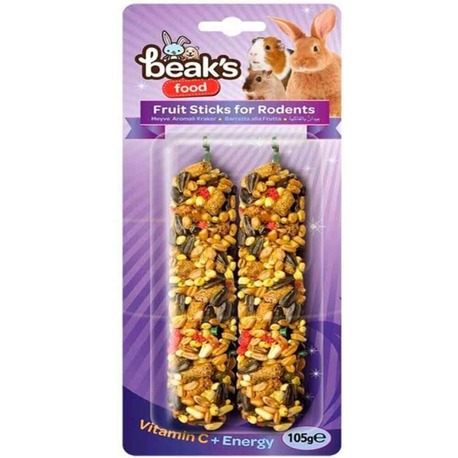 Beaks Meyveli Kemirgen Krakeri 105 gr 2'li 8680067141858