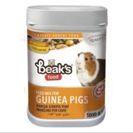 Beaks Karışık Guinea Pig Yemi 1000 gr 8680067141810
