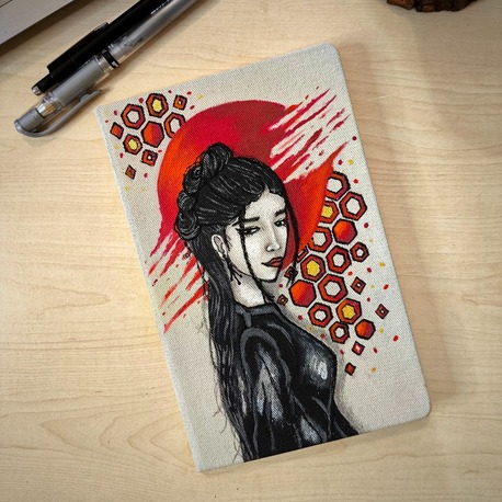 TP Geisha - El Çizimi A5 Defter