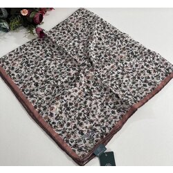 ✨Bonjela Soft Çiçek Desen Eşarp 90x90