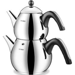 SCHAFER Tea Chef 4 Parça Küçük Boy Çaydanlık Takımı siyah