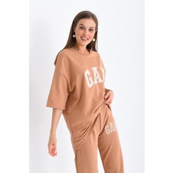 İki İplik Krem & Ebru Oversize  GAP