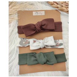 bağlamalı 3'lü bandana