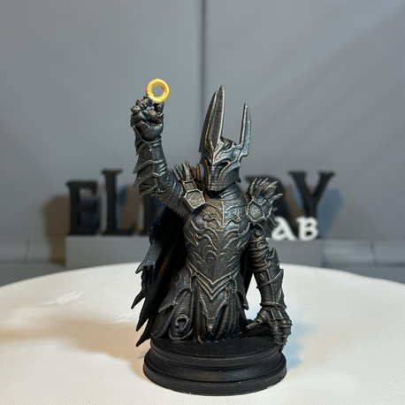 Sauron Büstü – El Boyaması Koleksiyon Figürü (12 cm)