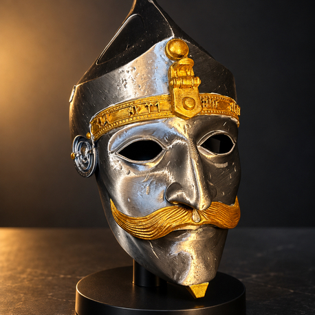 Kuman-Kıpçak Türk Savaşçı Maskesi – Cuman Kipchak Warrior Mask