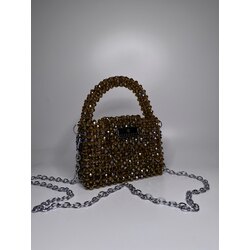 Brown Crystal Bag