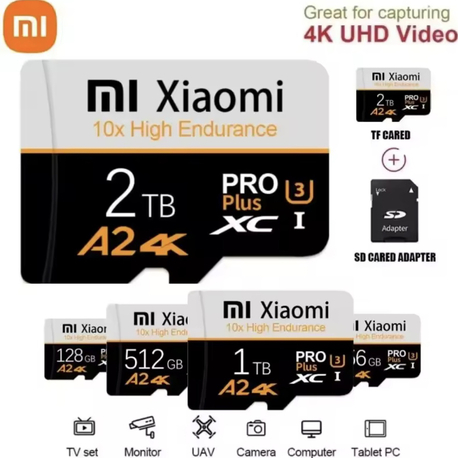 Xiaomi 2TB Pro Plus A2 4K Hafıza Kartı