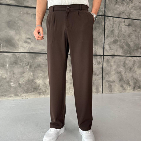 Kahverengi Baggy Pantolon