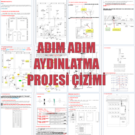 Adım Adım Aydınlatma Proje Çizimi