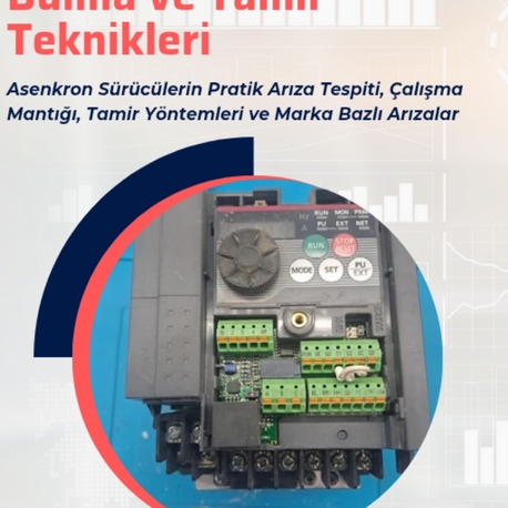 Asenkron Sürücü (VFD) Arıza Bulma ve Tamir Teknikleri Kitabı | ElektroBilge