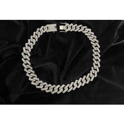 20mm Silver & Gold Prong Chain