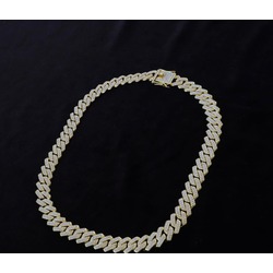 14mm Gold Prong Chain