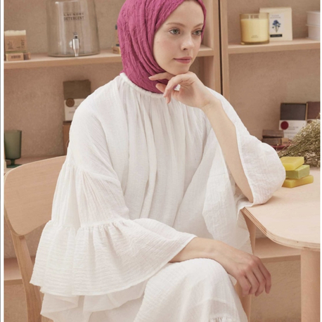 Freshscarf crash şal pembe