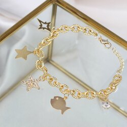 Gold zincir bileklik