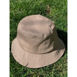 Bej Rengi Bucket Şapka