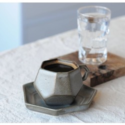 Cubiform Fincan • Taş Gri