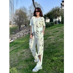 Transparan Detay Takım (BEYAZ)