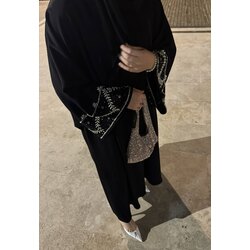 Whitebead Abaya