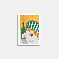 Wine O'clock - Mini Baskı