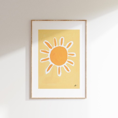 Pastel 4 - Güneş Baskı