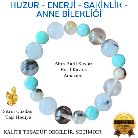 ANNE DOĞALTAŞ BİLEKLİK - A KALİTE