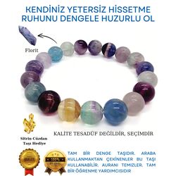 A KALİTE Florit Doğal Taş Bileklik