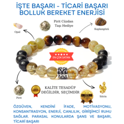 A KALİTE Ticari Başarı - İşte Başarı Doğal Taş Bileklik