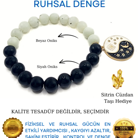 ONİKS TAŞI DOĞALTAŞ BİLEKLİK