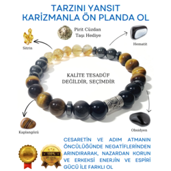 A KALİTE Tarz - Karizma Doğal Taş Bileklik