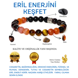 A KALİTE  ERİL ENERJİ DOĞAL TAŞ BİLEKLİK