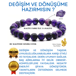A KALİTE  ÇEROİT DOĞAL TAŞ BİLEKLİK