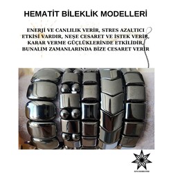 HEMATİT DOĞAL TAŞ BİLEKLİK